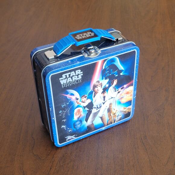 Star Wars Lunch Box Episode IV A New Hope Mini Tin Lunch Box New - Picture 8 of 10